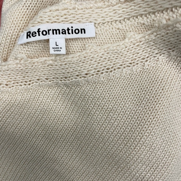 NWT - Reformation Wisteria tank in almond - size large - Picture 9 of 9